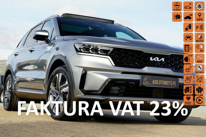 Kia Sorento HEAD UP acc FUL LED 7-os WENTYLACJA panorama skóra kamery360 4x4 pilot IV (2020-)