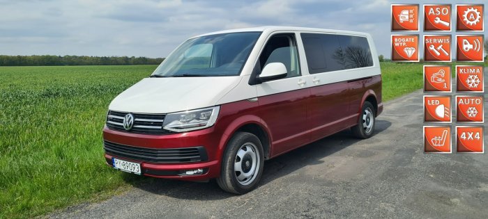 Volkswagen Caravelle Caravelle 4Motion DSG Bezwypadkowa, z czujnikami parkowania Tempomatem