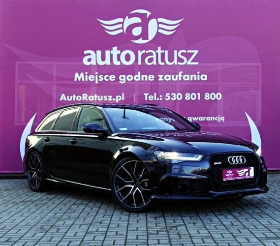 Audi RS6 FV 23%* Org. Lakier Bezwypadkowe *Pełny Serwis* 4.0 - 605 KM *Ceramika C7 (2012-)