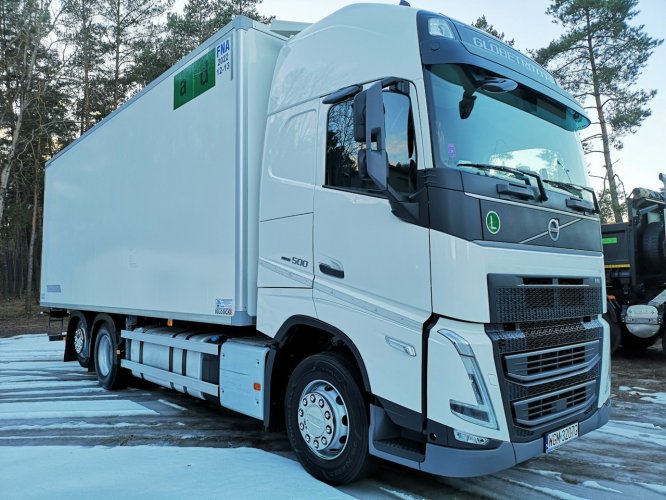 Volvo FH 500 XXL Chłodnia 6x2 Nowy Model Salon Polska Serwisowane! Jeden Właściciel! Z Ruchu Międzynarodowego! Automat! 2022 Rok! 500KM!