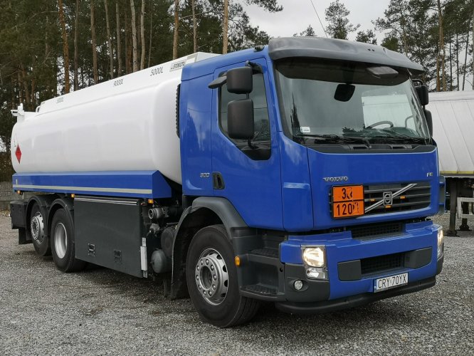 Volvo FE Autocysterna Stokota 3 Komory Sening Niski Przebieg! 6x2! Układ Wydawczy SENING! Salon Polska! Stan Bardzo Dobry!