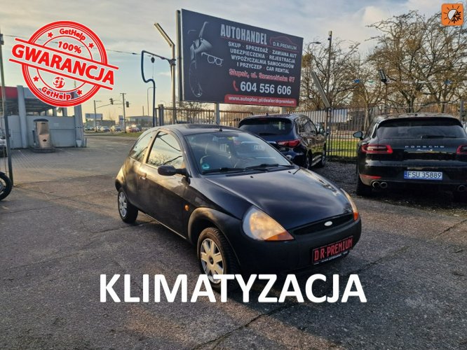 Ford KA 1.3 Benzyna 60 KM, Klimatyzacja, Dwa Klucze, Lakier Metaliczny I (1996-2008)